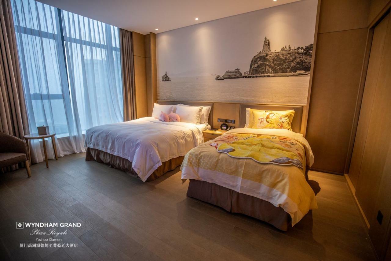 Отель Wyndham Grand Plaza Royale Yuzhou Xiamen Wuyuan Bay Экстерьер фото